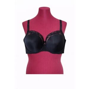 Olga 40DD BLACK HIGH LIFT UNDERWIRE BRA